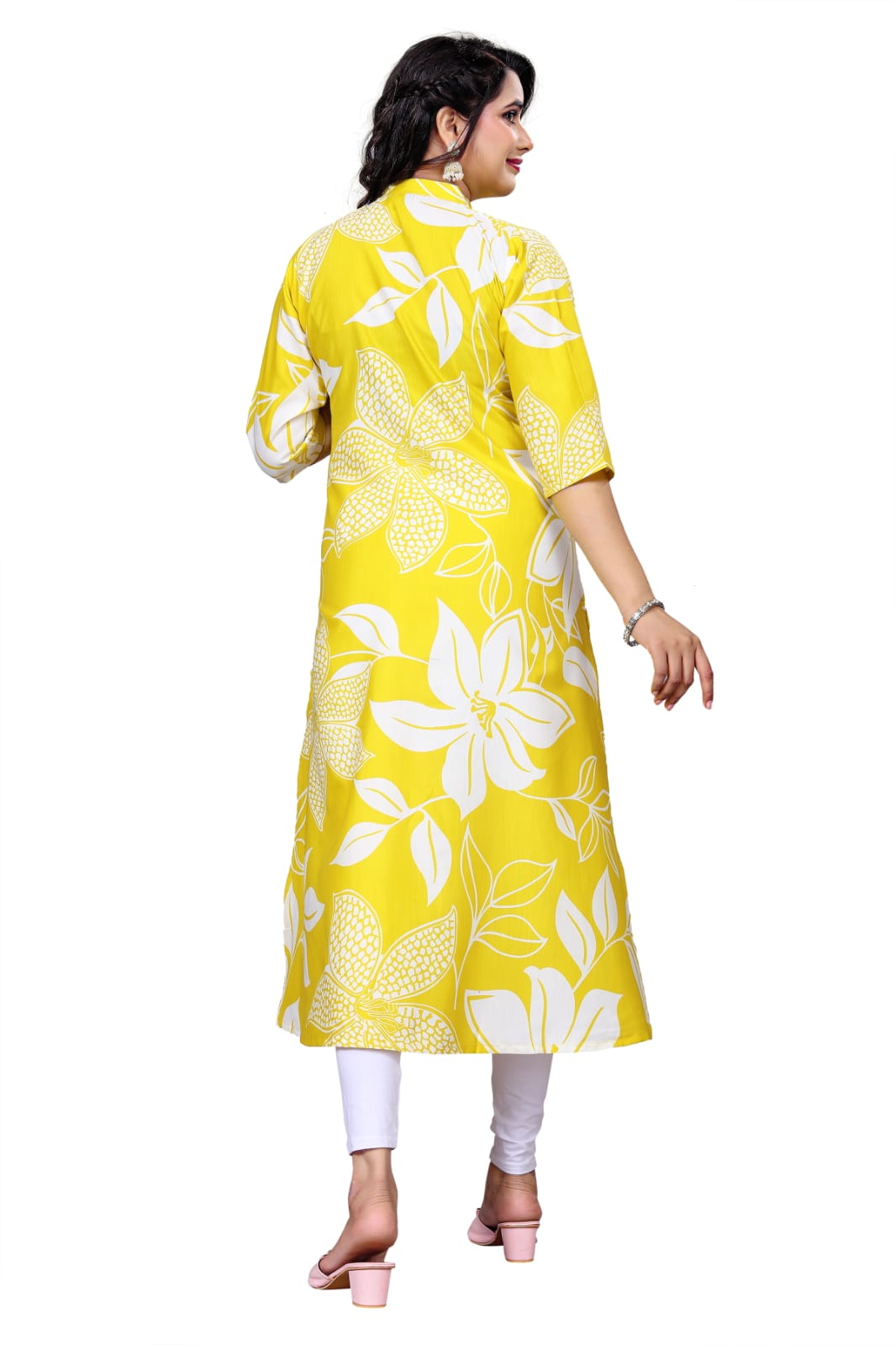 Sunshine Bloom Printed Kurti